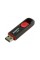 Флеш-накопичувач A-DATA USB 2.0 C008 64Gb Black/Red (AC008-64G-RKD)
