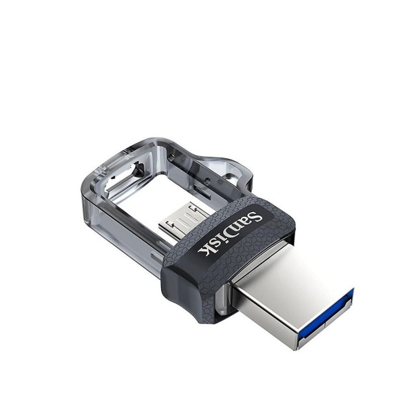 Флеш-накопичувач SanDisk USB 3.0 Ultra Dual OTG 64Gb (150 Mb/s) (SDDD3-064G-G46)