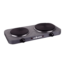 Електроплитка SeaBreeze SB-065 2-конфорки /2500Вт/Диск/чорний мат. корпуса метал