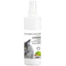 Unicum ORGANIC спрей натуральний від бліх та кліщів для котів 100 мл.