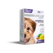 Unicum ORGANIC нашийник від бліх, кліщів для цуценят 35см