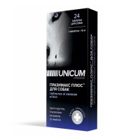 Unicum PREMIUM таблетки Празімакс Плюс для собак протигельмінтні зі смаком м'яса 24 шт.