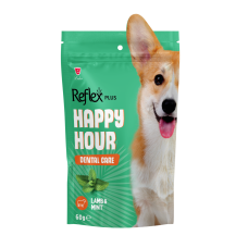 Reflex Plus Happy Hour ласощі для собак з ягням та м’ятою, дентал