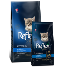 Reflex Plus (Рефлекс Плюс) Повноцінний та збалансований сухий корм для кошенят з лососем 1.5кг.