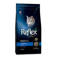 Reflex Plus (Рефлекс Плюс) Повноцінний та збалансований сухий корм для котів з лососем 50г.