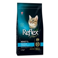Reflex Plus (Рефлекс Плюс) Повноцінний та збалансований сухий корм для стерилізованих кішок з лососем 50г.