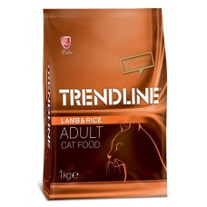 Trendline (Трендлайн) Повноцінний та збалансований сухий корм для котів з ягням та рисом