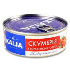 Скумбрія в томатному соусі Kaija 240 г (4751007731348)