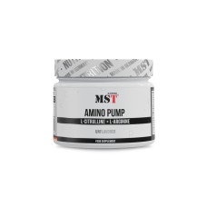 MST® Amino PUMP Pre-Workout | Передтренувальний Аміно комплекс Без смаку 300 грамів