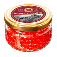 Ікра чавичі ТМ 'Червоне золото' ск/б 100г