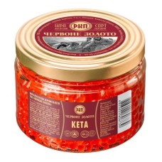 Ікра кети ТМ 'Червоне золото' ск/б 500г