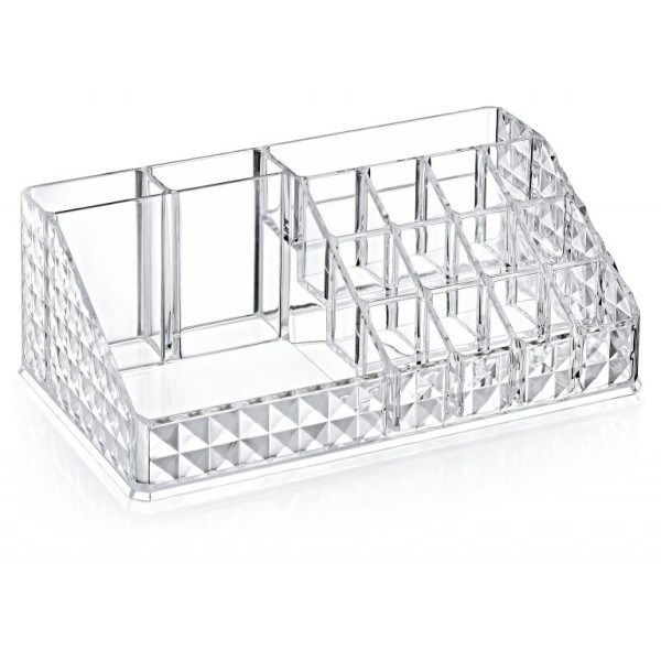 FT-020 Органайзер для косметики Diamond  , 21,5*12*8 см, пластик