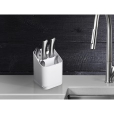 Настольный держатель для приборов EMHOUSE EP-910 12x11x17,5 см белый