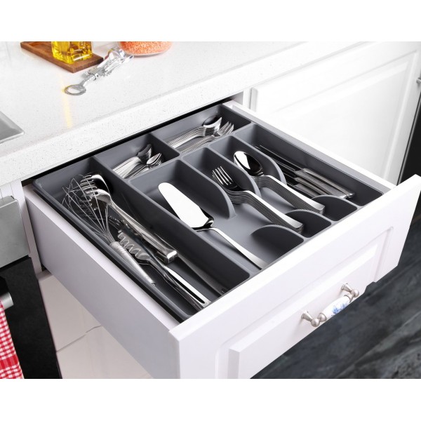 EP-901 Лоток для приборів великий 435*425*50мм, сірий