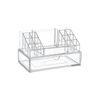 FT-005 Органайзер пластиковий для косметики з ящиком 22,5*12,5*13,8 см