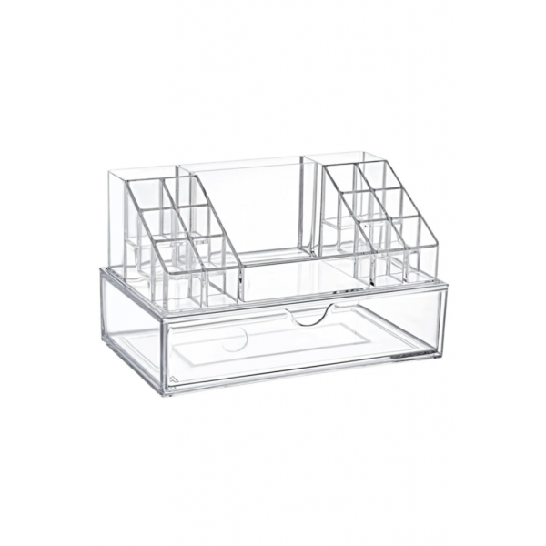 FT-005 Органайзер пластиковий для косметики з ящиком 22,5*12,5*13,8 см