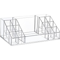 FT-001 Органайзер для косметики 12,5*22*8 см, прозорий, пластик