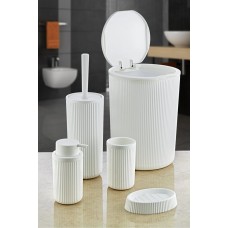 FT-410 Набір для ванної кімнати (5 предметів), білий