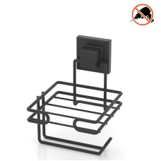 Держатель туалетной бумаги и запаски TEKNO-TEL EF275-K черный матовый