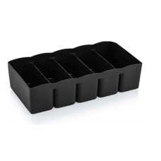 07407 Органайзер для шкарпеток та нижньої білизни середній 10,5x27,5x6,5 см, пластик