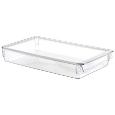 EP-627 Прозорий органайзер MAXI з кришкою (36x20,5x5 см)