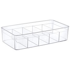 EP-638 Прозорий органайзер на 5 секцій МІDІ