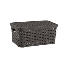 SP-290 Кошик д/дрібн. РОТАНГ прям. з/кр. з/руч. (28x19x12,5 СМ) 5Л