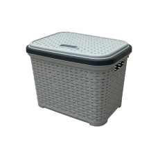 SP-305 Кошик РОТАНГ прям. з/кр. з/руч. (45x35x32 СМ) 35Л