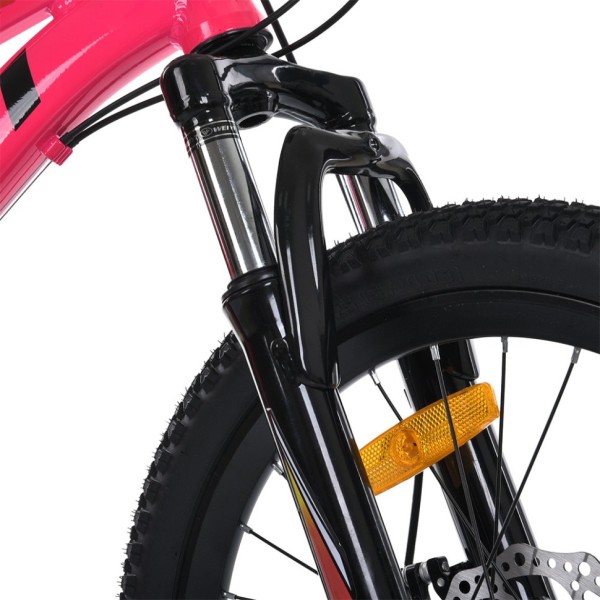 Велосипед підлітковий MTB2001-3, 20 дюймів, рожевий