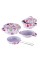 Дитячий набір посуду "Kitchenware" 620-B5(White) каструля, пательня