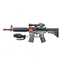 Игрушечный автомат-трещотка "M16" с гранатой Golden Gun 803