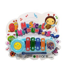 Музыкальная игрушка Ксилофон  Y9093, 16 см Голубой