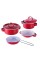 Детский набор посуды «Kitchenware» 620-B5(Red) кастрюля, сковородка