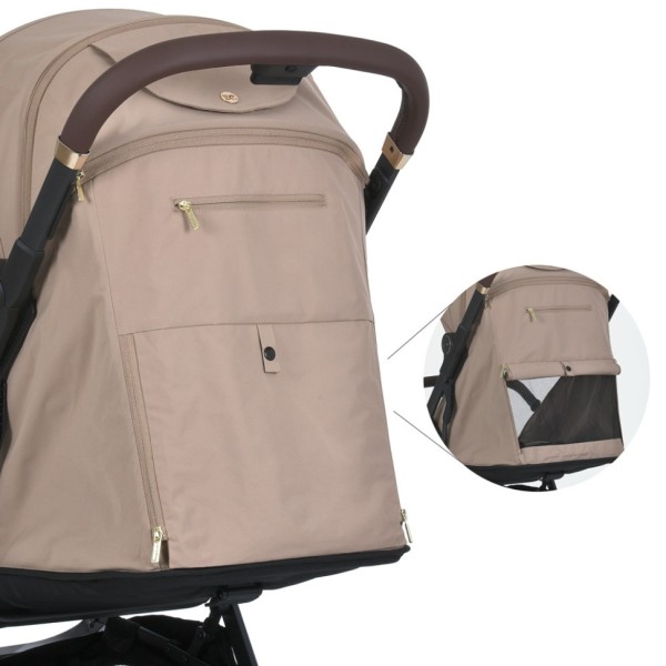 Коляска детская прогулочная ME 1127-G Beige