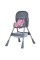 Стільчик для годування M 5722 Lilac до 20 кг, складаний, 5-ти точковий, екошкіра