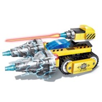 Детский Конструктор Qman 1408-1-8 транспорт, 76 дет Digging Machine