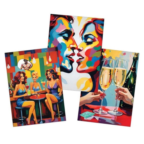 Карточная игра "Тайные Желания 18+" PLR-0043, 64 карты
