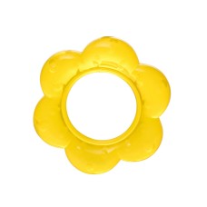 Прорезыватель силиконовый 4005_жовта_квіточка