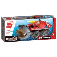 Конструктор Qman 1410-1-8 Пожарная техника, 79 дет Super Scraper Tank