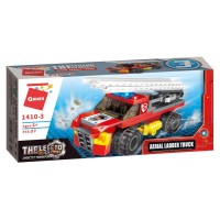 Конструктор Qman 1410-1-8 Пожежна техніка, 79 дет  Aerial Ladder Truck