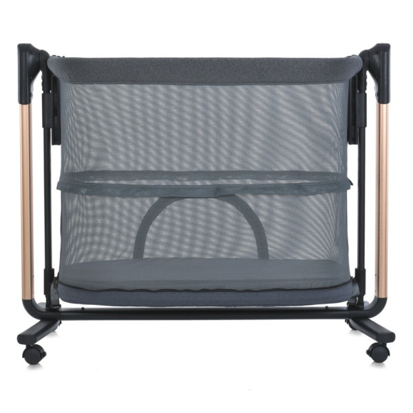 Кроватка-манеж NOA ME 1125-G Dark Gray серый
