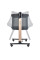 Кроватка-манеж NOA ME 1125-G Dark Gray серый