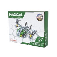 Металевий конструктор "Військова серія" 816B-36 Build and Play Tools  Літак вертикальний