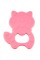 Прорізувач силіконовий "Єнот" MGZ-0402(Pink) у футлярі