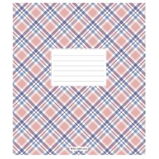 Тетрадь ученическая «Houndstooth print» 024-3387K-4 в клеточку, 24 листа