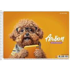 Альбом для рисования PB-SC-020-8502-2 спираль 20 листов