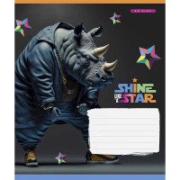 Тетрадь ученическая "Dance star" 018-3276K-2 в клетку, 18 листов