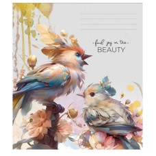 Тетрадь общая "Beauty" 048-3268L-1 в линию, 48 листов