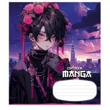 Тетрадь ученическая "Manga style" 024-3323K-5 в клетку, 24 листов