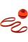 Резиновая петля для тренировки "Pro Loop Bands" NE-B-452-5-14 5-14 кг оранжевая